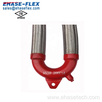 U Flex Fire Loop Seismic Loop Hose